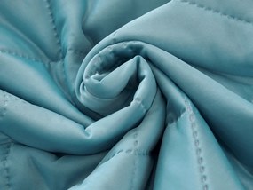 Chłodząca letnia kołdra ELARIA, turkusowa Rozmiar: 160 x 200 cm