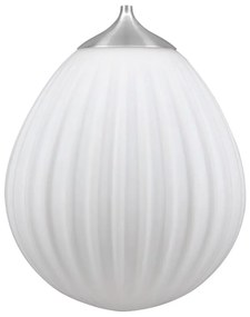 Abażur w biało-srebrnym kolorze ø 27 cm Around the World Medium – UMAGE