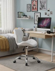 Krzesło białe do biurka S9-A24