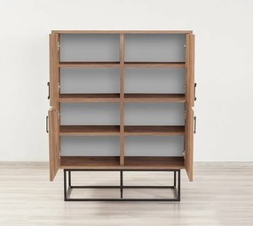 Szafka Quantum Atlantic Pine and Black