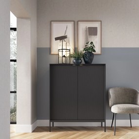 Komoda STELLARE 104 cm do Salonu Sypialni Czarny