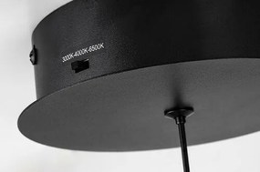 Rabalux 72115 wiszący żyrandol LED Silnora 35W, czarny