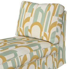 Pokrowiec na szezlong/ leżankę Ektorp wolnostojący prosty tył