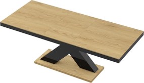 Stół do jadalni z dębowym blatem Xenon Hubertus