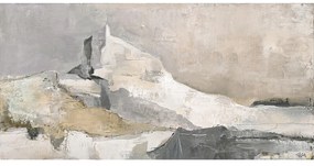 Obraz z ręcznie malowanymi elementami 140x70 cm Nordic Shapes – Malerifabrikken