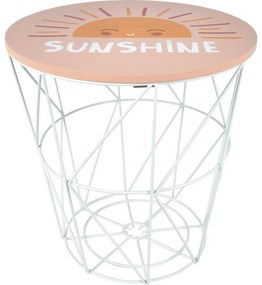 Hatu Stolik do przechowywania dla dzieci Sunshine, 30 x 30 x 30 cm