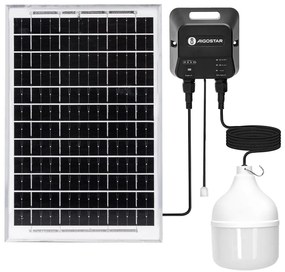 Aigostar - LED Żyrandol solarny LED/70W/12V 6000 mAh 6500K śr. 12 cm