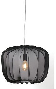 Czarna lampa sufitowa ø 50 cm Plumeria – Light &amp; Living