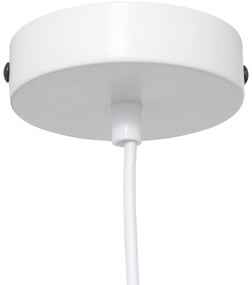 Lampa sufitowa TOBIE z bawełnianym kloszem, Ø 35 cm