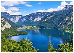 Obraz - Hallstätter See, Hallstatt, Austria (70x50 cm)