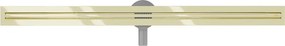 Mexen Flat 360° Slim odpływ liniowy obrotowy 160 cm, złoty - 1541160