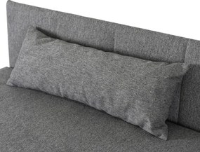 Łóżko Tapczan Młodzieżowe KARO 2 90x200 cm Narożne Szare