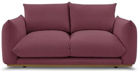 Bordowa sofa 193 cm Ernest – Bobochic Paris