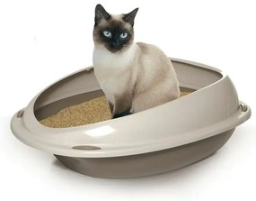 Różowa kuweta dla kota KITTY KABIN