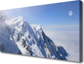 Zdjęcie na płótnie Błękitne Szczyty Gór