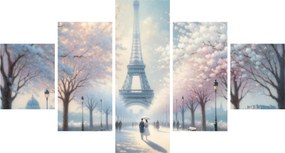 Obraz - Obraz z Paryża (125x70 cm)
