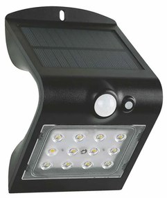 LED Kinkiet solarny z czujnikiem LED/1,5W IP65