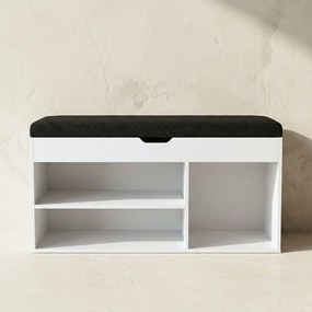 Szafka na buty z siedziskiem TRIA, 80 x 30 x 43 cm