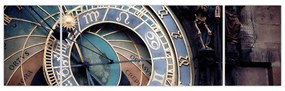 Obraz - Praski zegar astronomiczny, Praga (170x50 cm)