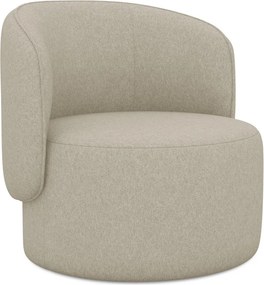 Beżowy fotel Ipo – Makamii