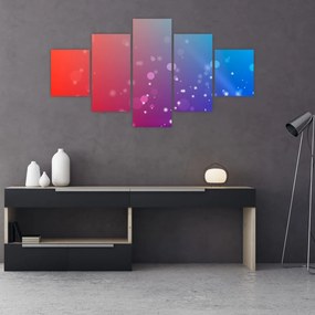 Nowoczesne malarstwo abstrakcyjne (125x70 cm)