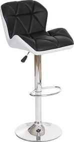 Stołek barowy MCW-A92,  czarny