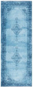Dywan vintage Marylou niebieski 80 cm x 195 cm