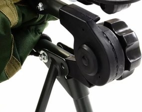 Łóżko kempingowe wędkarskie turystyczne zielone