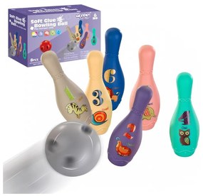 Woopie baby kręgle sensoryczne dla niemowląt 8 el.