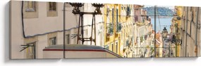 Obraz - Lizbona (170x50 cm)