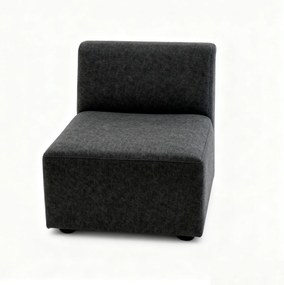 Siedzisko LEA, fotelik, ciemnoszare