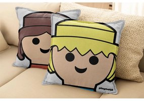 Poduszka dziecięca z mieszanki lnu – Playmobil