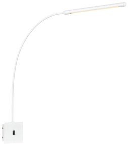 Biały kinkiet Markslöjd Antenna 1L