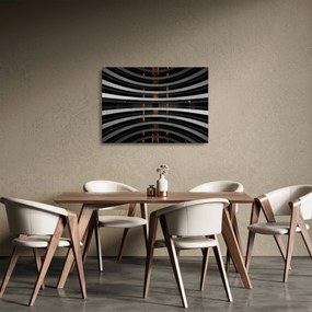 Obraz na szkle - Abstrakcyjny obraz - budynek (70x50 cm)