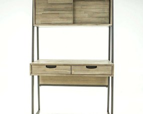 Biurko 100x180x50 cm piaskowy przepływ floho01d