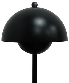 Lampka nocna na dotyk, ładowanie, czarna COSTA Black