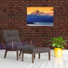 Obraz - Jezioro Pukaki (70x50 cm)
