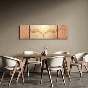Obraz - Anielska abstrakcja (170x50 cm)