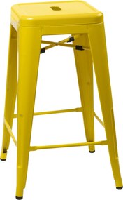 Stołek barowy Paris insp. Tolix 75 cm kolorowy