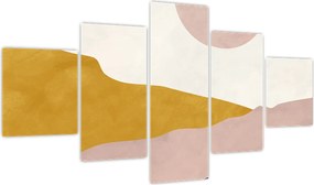Obraz - Góry akwarelowe N⁰3 (125x70 cm)