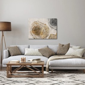 Obraz - Abstrakcja pnia (70x50 cm)