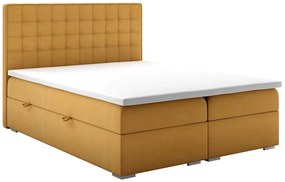 Małżeńskie łóżko boxspring Rimini 160x200 - 32 kolory