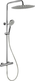 Zestaw prysznicowy z baterią termostatyczną DRAGOR błyszczący chrom