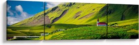 Obraz górskiego krajobrazu (170x50 cm)