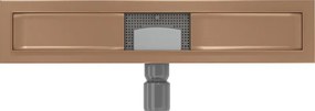 Mexen Flat korpus do odpływu liniowego 50 cm, miedź szczotkowana - 1C15050