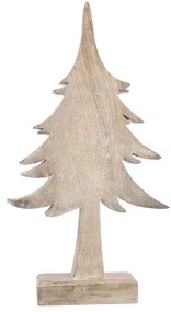 4Home Dekoracja z drewna mango Frozen Tree, 30 cm, S