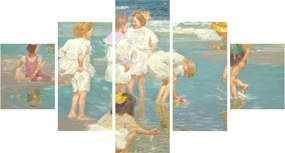 Obraz - Edward Henry Potthast, A Holiday, reprodukcje (125x70 cm)