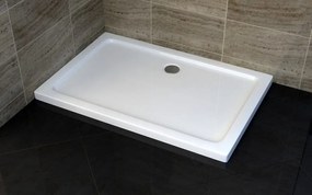 Brodzik prysznicowy prostokątny140x90 cm - Z zestawem odpływowym