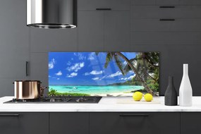 Panel Kuchenny Palmy Nad Lazurowym Morzem