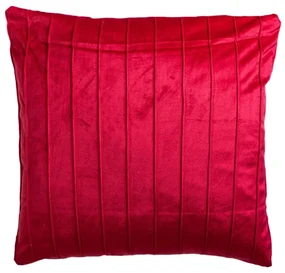 Czerwona poduszka dekoracyjna JAHU collections Stripe, 45x45 cm